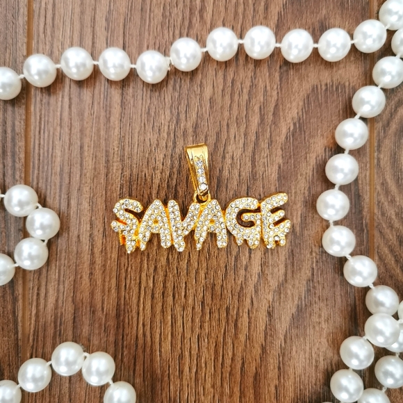 New Vermeille gold pendant - Picture 2 of 4